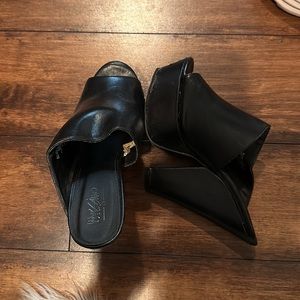 Black clogs